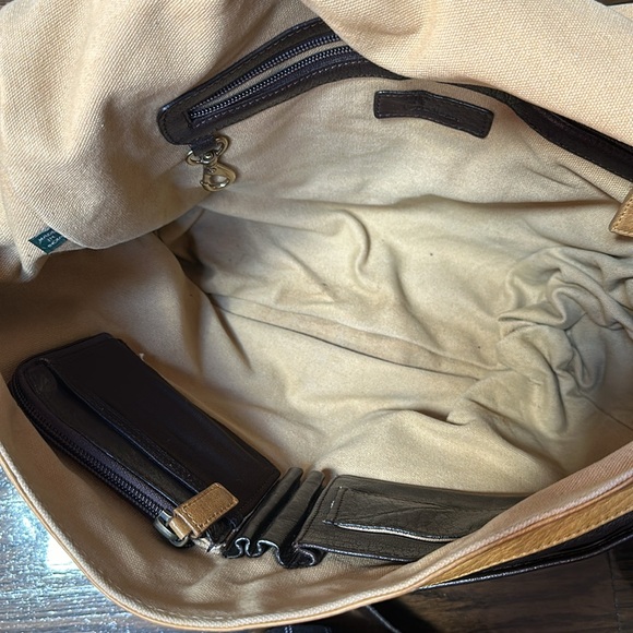 Cole Haan Leather Messenger Bag - Picture 11 of 12